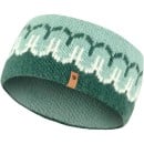 Fjällräven Övik Path Knit Headband - Deep Patina-Misty Green