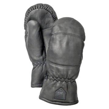 Hestra Leather Box Mitt - Sort