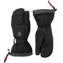 Hestra Gauntlet Sr 3-finger Handske - Black/Black