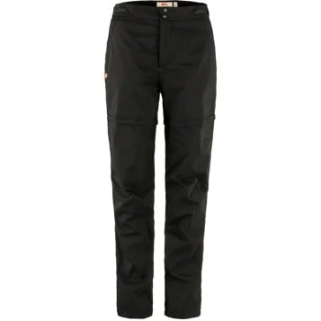 Fjällräven Abisko Hike Zip-off Trousers W - Black