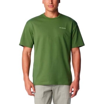 Columbia Burnt Lake Graphic SS Tee - Canteen