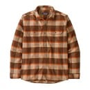 Patagonia Canyonite Flannel Shirt - Cliff's Edge: Molasses Brown