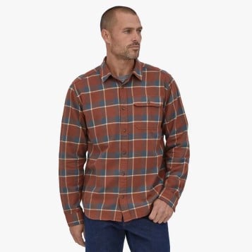 Patagonia Cotton in Conversion LW Fjord Flannel