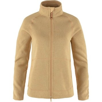 Fjällräven Övik Fleece Zip Sweater W - Dune Beige