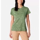 Columbia Bluebird Canyon Short Sleeve Crew - Sage Leaf