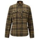 Pinewood Abisko Hiking Flannel Shirt - Moss Green