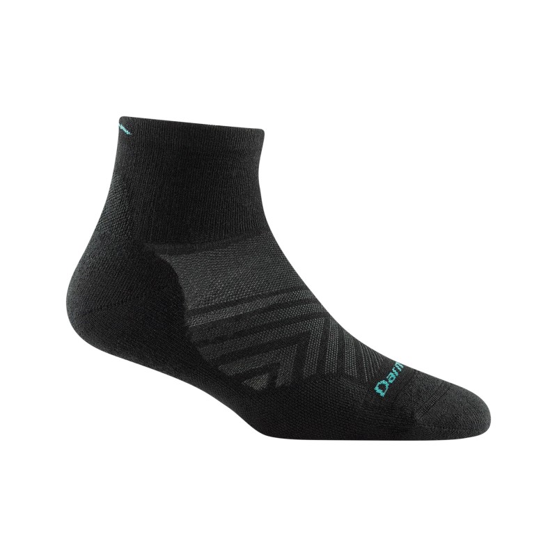 Darn Tough Run 1/4 Ultra-Lightweight - Black