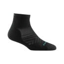 Darn Tough Run 1/4 Ultra-Lightweight with cushion - Black