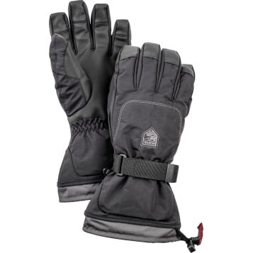 Hestra Gauntlet Sr 5-finger Handske - Black/Black