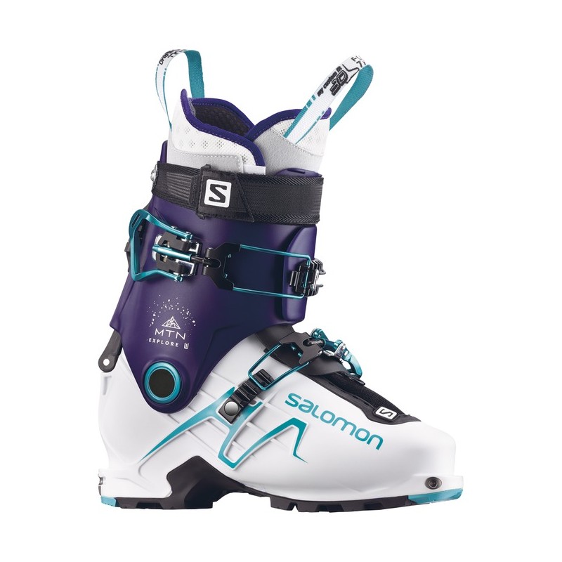 Salomon MTN Explore - Dark Purple/White/Aqua Blue