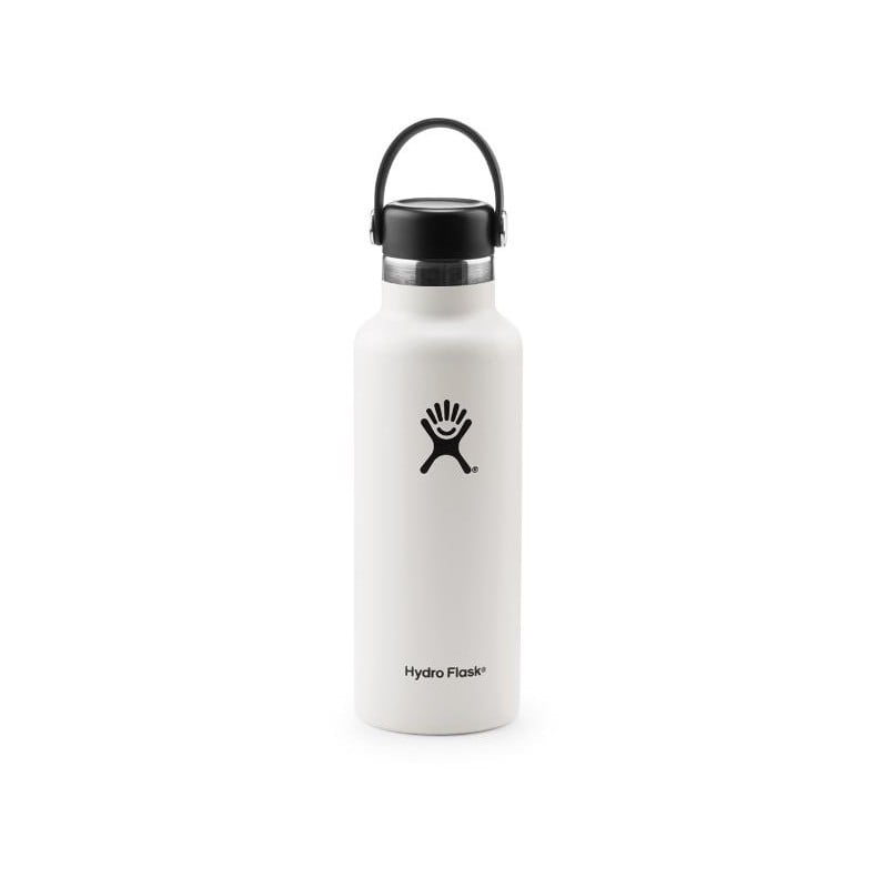 Hydroflask 18 oz Standard Mouth - White