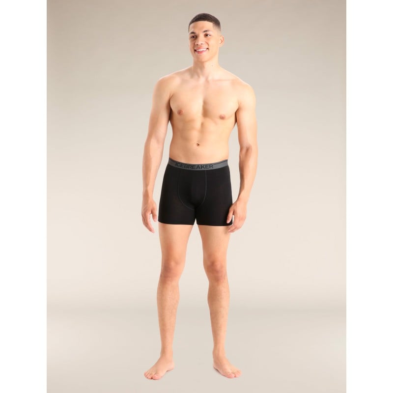 Icebreaker Anatomica Boxers - Black