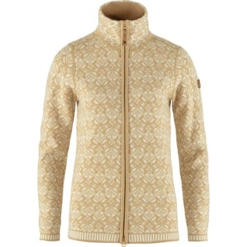 Fjällräven Snow Cardigan W - Dune Beige