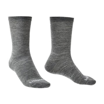 Bridgedale Liner Base Layer Thermal Liner 2 Pairs - Grey