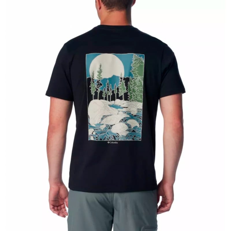 Columbia Rapid Ridge Back Graphic Tee II - Auburn