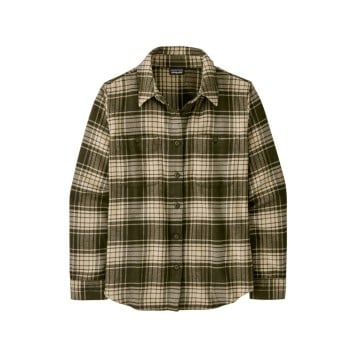 Patagonia Fjord Flannel Shirt - Cascade: Pine Needle Green