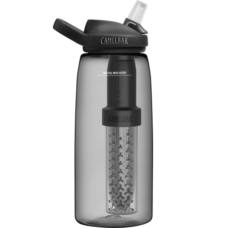 CamelBak Eddy+ Lifestraw - Charcoal