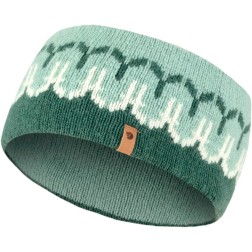 Fjällräven Övik Path Knit Headband - Deep Patina-Misty Green