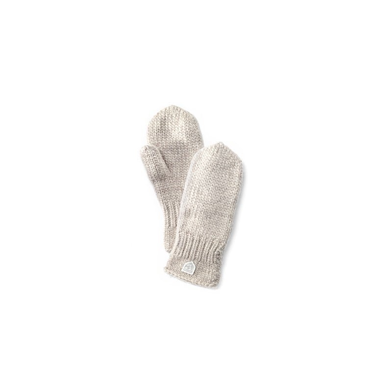 Hestra Kebnekaise Wool Mitt - Naturgrå