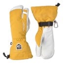 Hestra Army leather Heli Ski 3-finger - Mustard