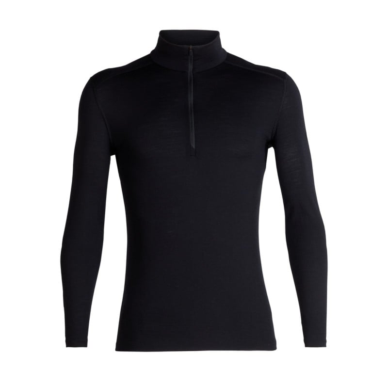 Icebreaker 200 Oasis LS Half Zip - Black