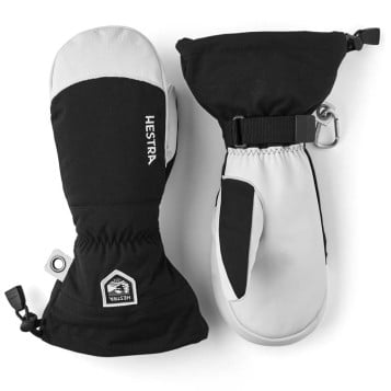 Hestra Army Leather Heli Ski Mitt - Black