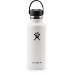 Hydroflask 18 oz Standard Mouth - White