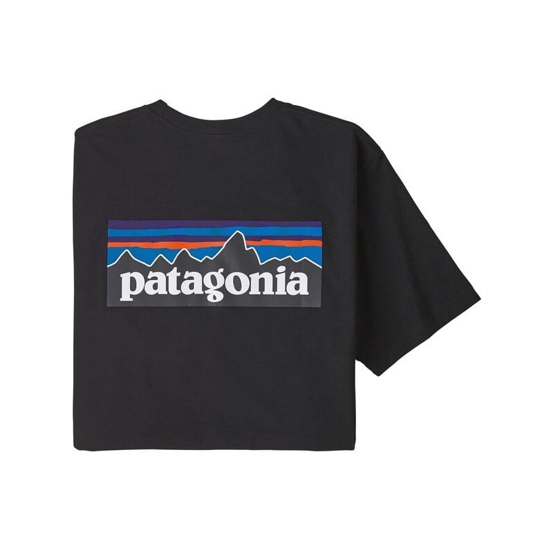 Patagonia P-6 Logo Responsibili-Tee - Black