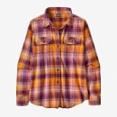 Patagonia L/S Organic Cotton MW Fjord Flannel - Sun Rays Night Plum