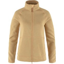 Fjällräven Övik Fleece Zip Sweater W - Dune Beige