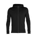 Icebreaker Quantum III Long Sleeve Zip Hoodie - Black