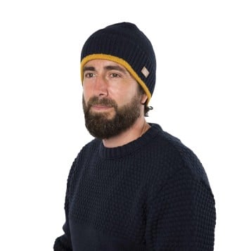 Fuza Wool Rib Beanie Reversible