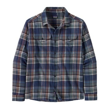 Patagonia Fjord Flannel Shirt - Adventurer: New Navy