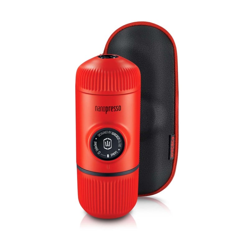 Wacaco Nanopresso Espresso Coffee Maker & Case - Lava Red