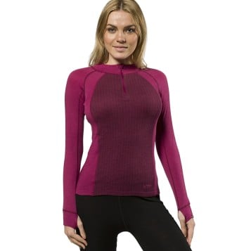 XTM Merino Thermal L/S Zip Neck Crew