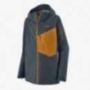 Patagonia Snowdrifter Jacket - Smolder Blue w/Raptor Brown