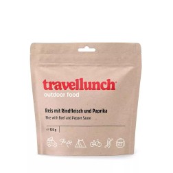 Travellunch Ris med Oksekød i Paprikasauce