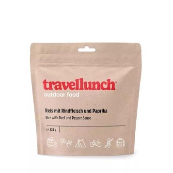 Travellunch Ris med Oksekød i Paprikasauce