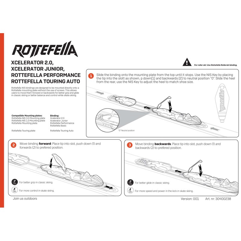 Rottefella Touring Auto Classic