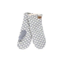 Fuza Wool Iris Mittens