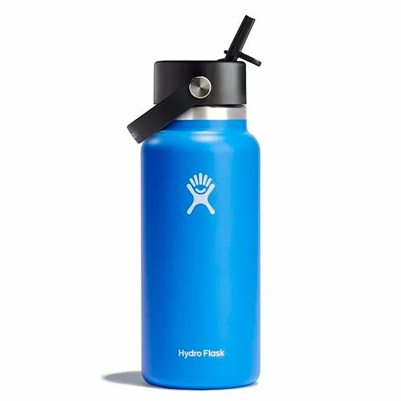 Hydroflask 32 oz Wide Mouth Flex Straw Cap