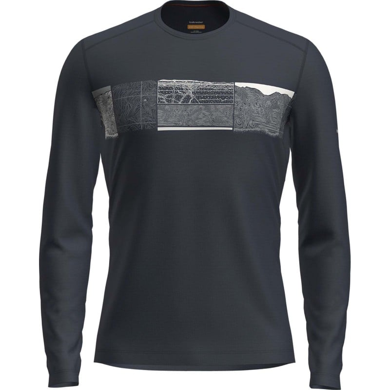 Icebreaker 200 Oasis LS Crewe Elevation Line