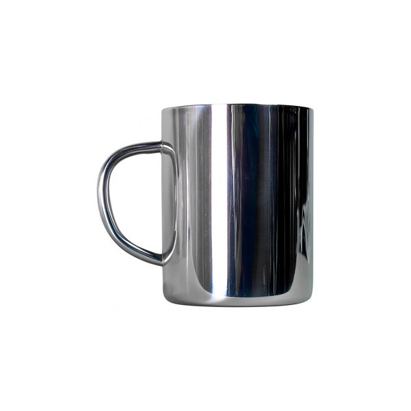 BasicNature Stainless Steel Thermo Mug Deluxe