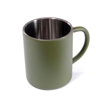 BasicNature Stainless Steel Thermo Mug Deluxe