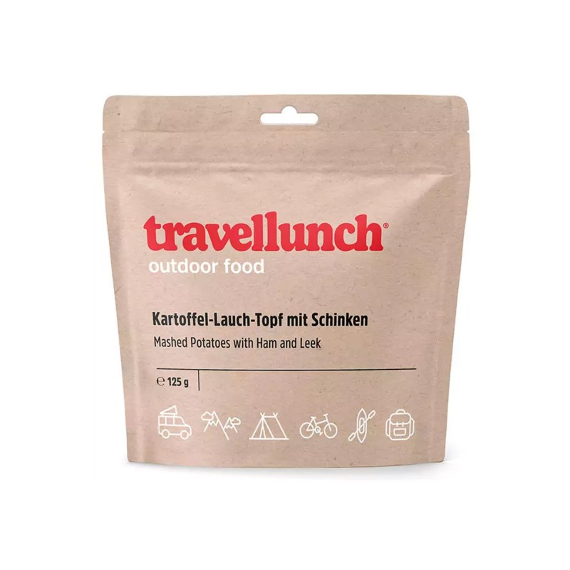Travellunch Kartoffelmos m/kød og porre
